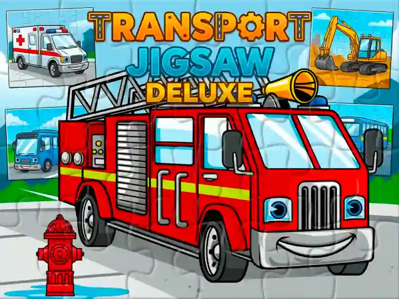 Permainan Transport Jigsaw Deluxe talian