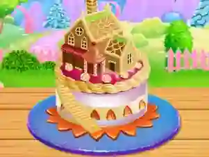 Permainan Doll House Cake Cooking talian