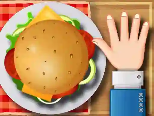 Permainan Burger Challenge talian