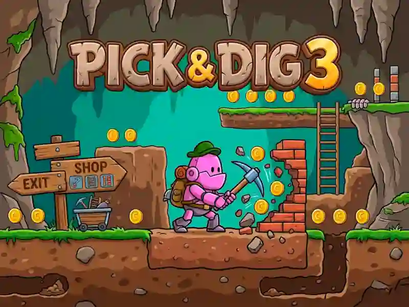 Permainan Pick & Dig 3 talian
