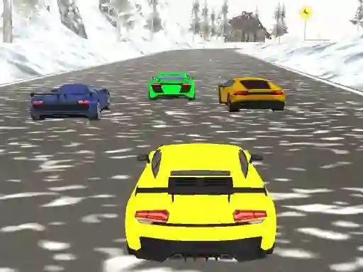 Permainan Snow Hill Racing talian