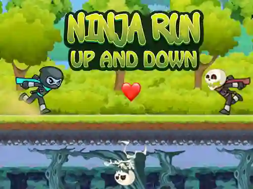 Permainan Ninja Run Up And Down talian