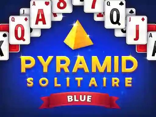 Permainan Pyramid Solitaire Blue talian