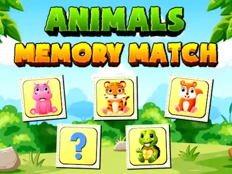 Permainan Animals Memory Match talian