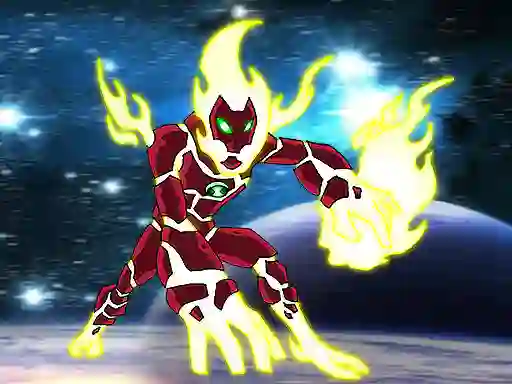 Permainan Heatblast Attack talian