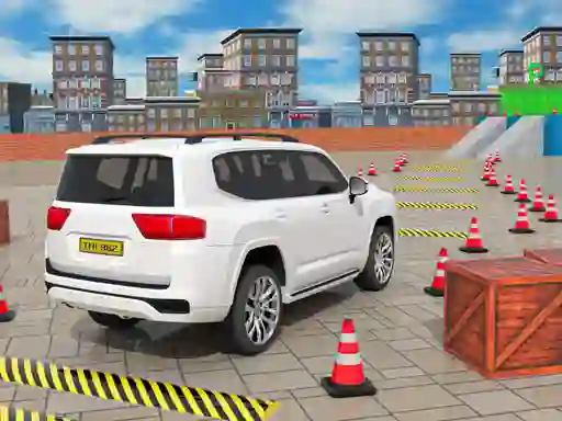 Permainan Prado Car Parking Games Sim talian