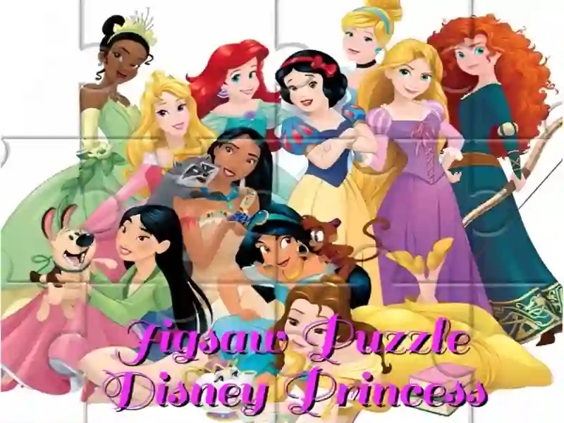 Permainan Jigsaw Puzzle: Disney Princess talian