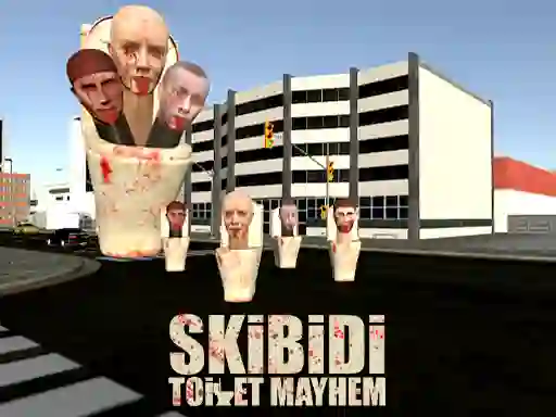 Permainan Skibidi Toilet Mayhem talian