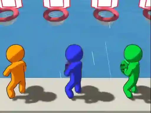 Permainan Basket.io talian