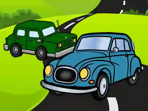 Permainan Cartoon Car Jigsaw talian