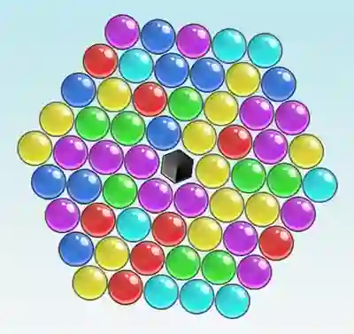 Permainan bubble Spin talian