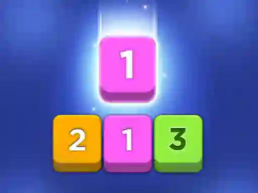Permainan Merge Block Raising talian