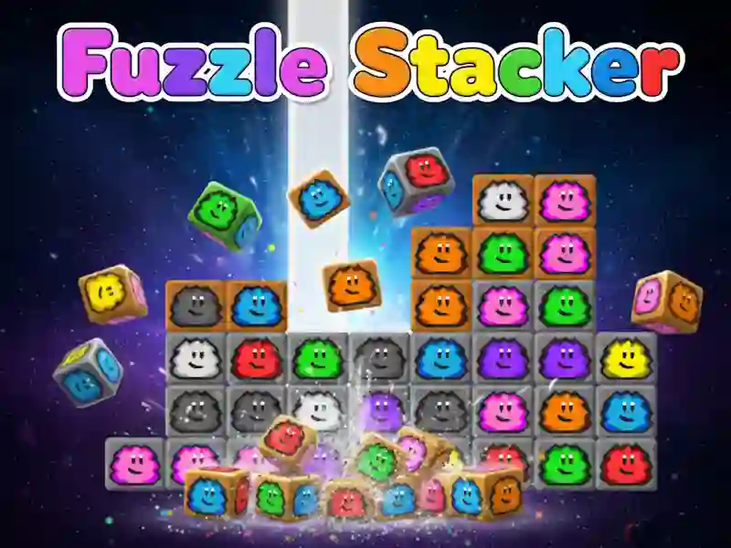Permainan Fuzzle Stacker talian