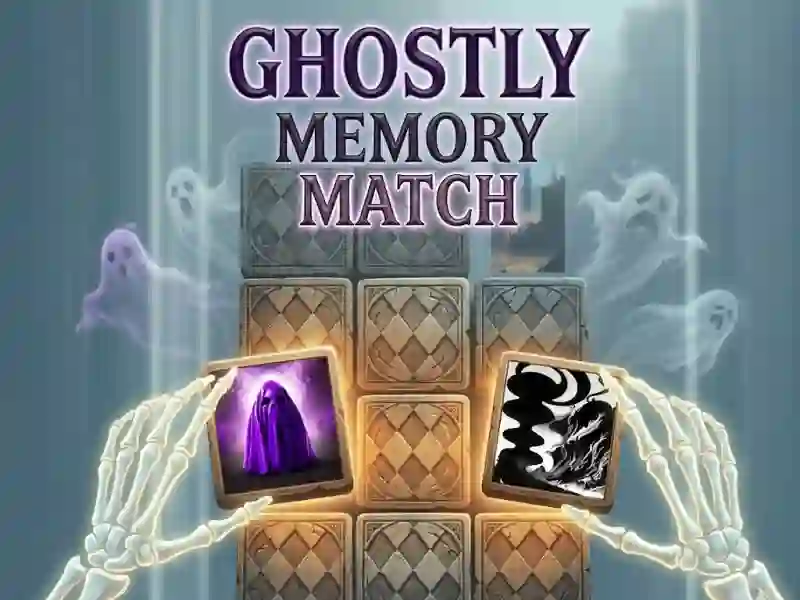 Permainan Ghosts Memory Match talian