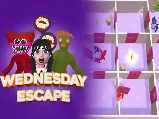 Permainan Escape Wednesday talian