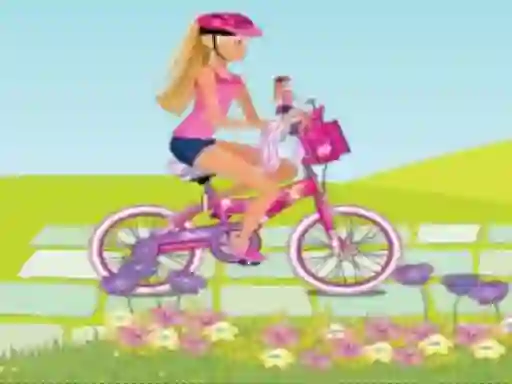 Permainan BARBIE RIDES A BIKE talian