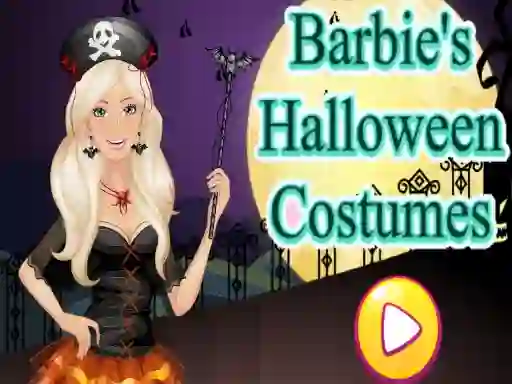 Permainan Barbie Halloween Costumes talian