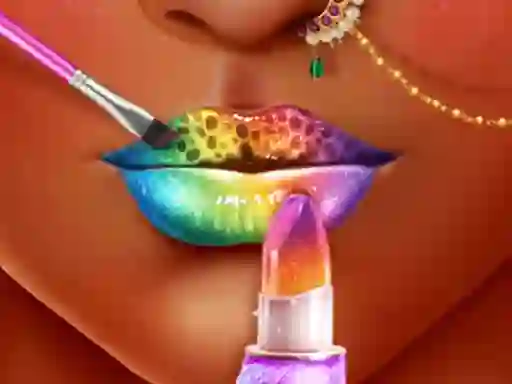 Permainan Princess Lip Art Salon talian