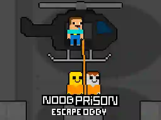 Permainan Noob Prison Escape Obby talian