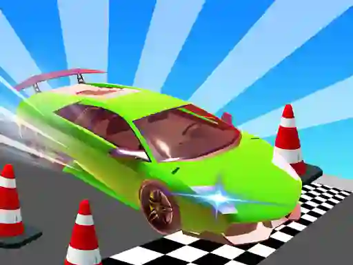 Permainan Car Stunt Races Mega Ramps talian