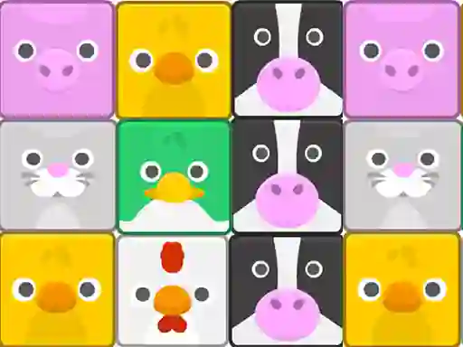 Permainan Farm Animals Dash talian