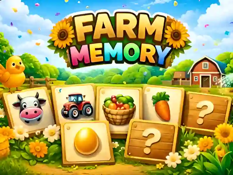 Permainan Farm Memory talian