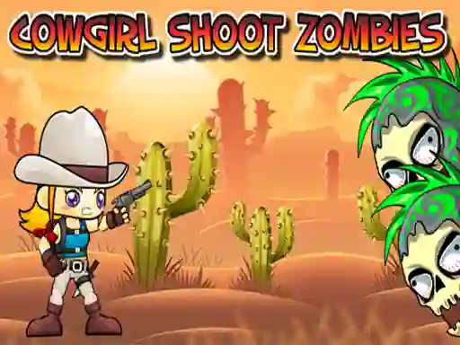 Permainan Cowgirl Shoot Zombies talian