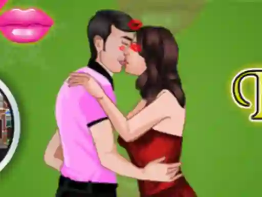 Permainan Christmas Eve Kissing talian