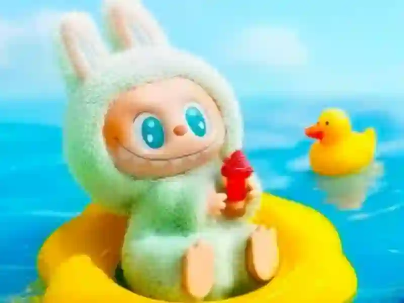 Teka-teki Jigsaw: Labubu Summer 🕹️ Main secara dalam talian di SGameS