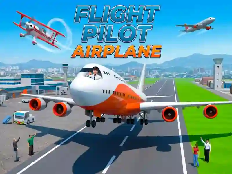 Permainan Flight Pilot Airplane talian