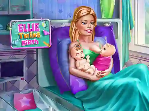 Permainan Ellie Twins Birth talian
