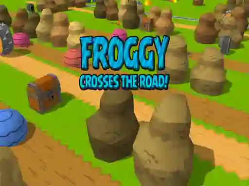 Permainan Froggy Crosses The Road! talian