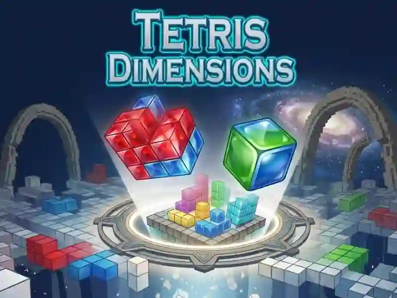 Permainan Tetris Dimensions talian