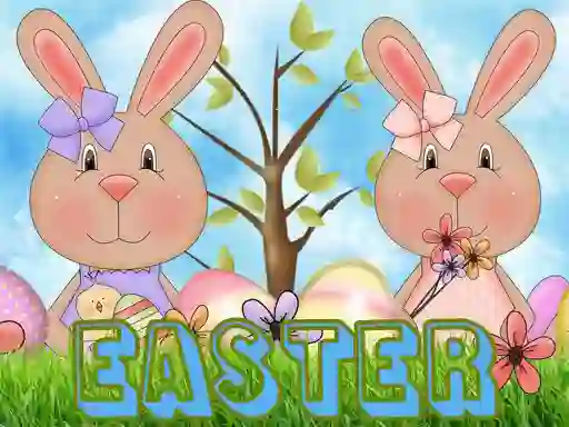 Permainan Easter Puzzle talian