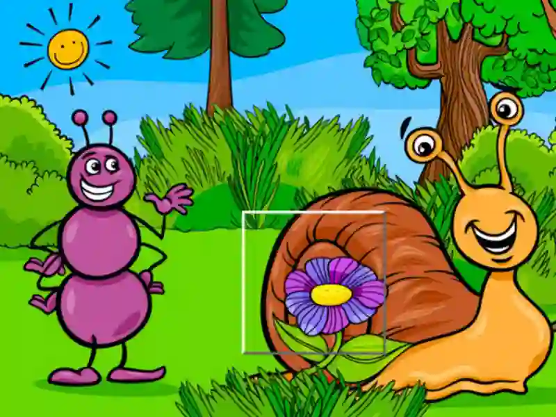 Permainan Insect Pic Puzzles talian
