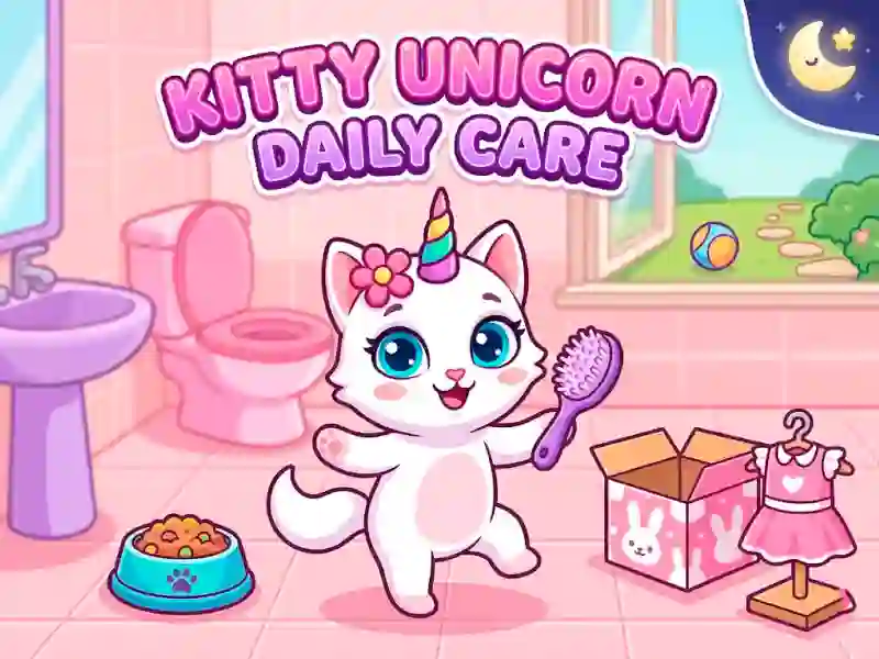 Permainan Kitty Unicorn Daily Care talian