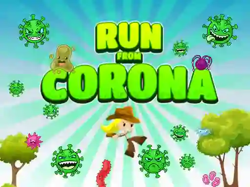 Permainan Run From Corona talian