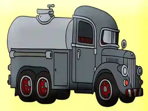 Permainan Tank Trucks Coloring talian