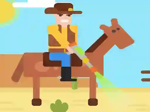 Permainan Cowboy Brawl talian