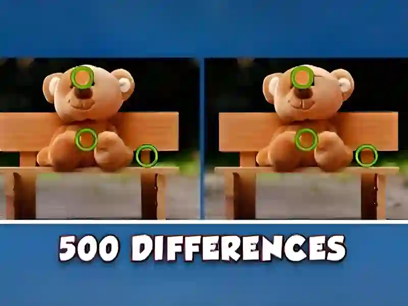Permainan Find 500 Differences talian