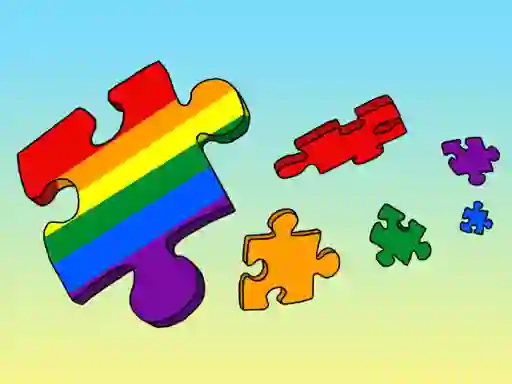 Permainan Lgbt Jigsaw Puzzle: Find Lgbt Flags talian