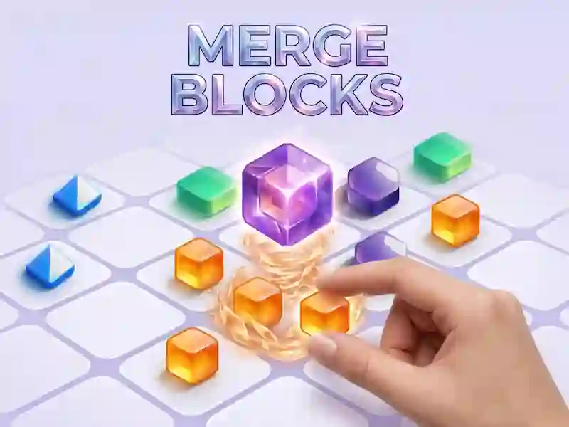Permainan Merge Blocks talian