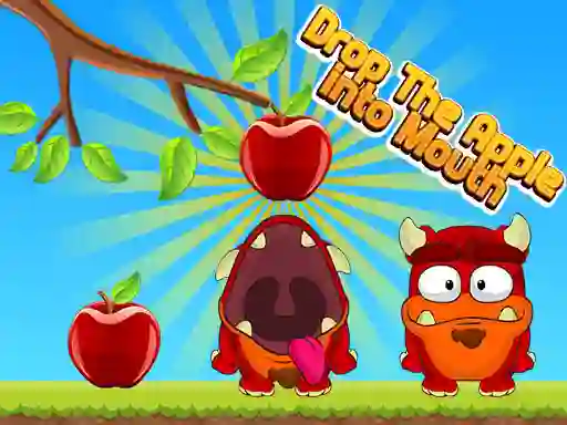 Permainan Drop The Apple Into Mouth talian