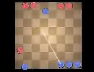 Permainan Angry Checkers talian