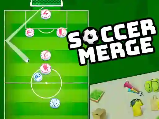 Permainan Soccer Merge talian