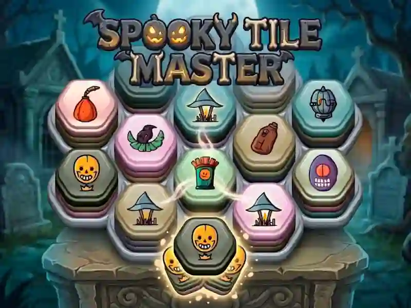 Permainan Spooky Tile Master talian