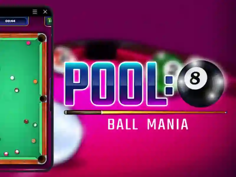 Permainan Pool 8 Ball Mania talian