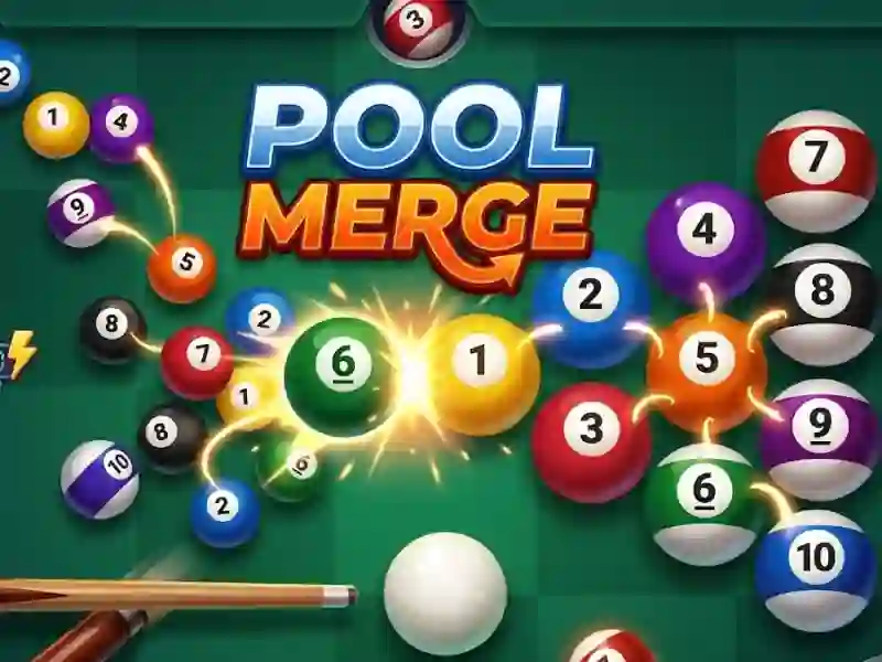 Permainan Pool Merge talian