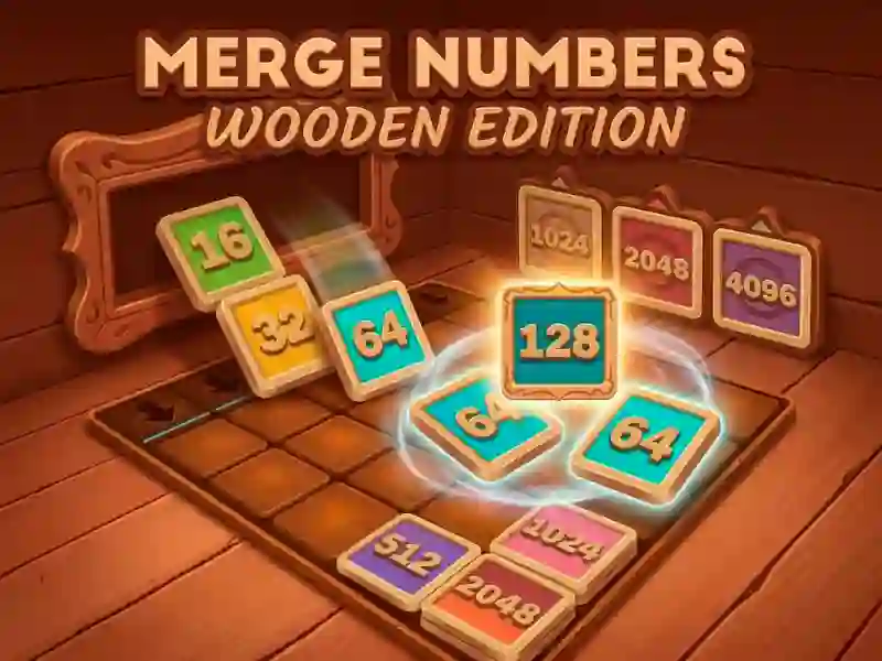 Permainan Merge Numbers Wooden Edition talian
