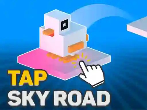 Permainan Tap Sky Road talian